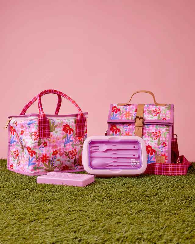 THE SOMEWHERE CO - LUNCH BAG - FLOWERBURST