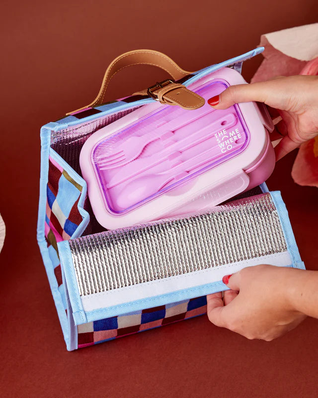 THE SOMEWHERE CO - LUNCH SATCHEL - HOPSCOTCH
