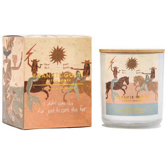 FRANKIE GUSTI ARTIST SERIES CANDLE | RIDING TIDES | TAHNEE KELLAND