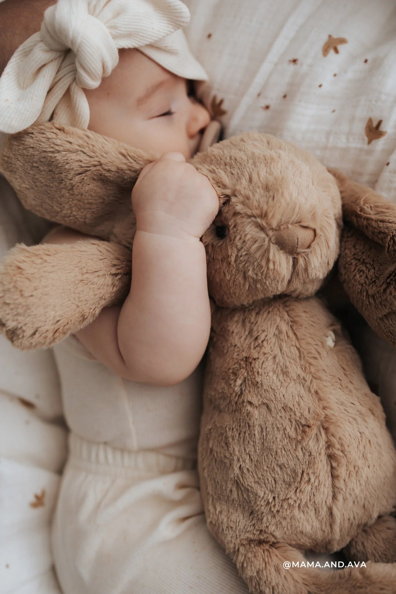JAMIE KAY SNUGGLE BUNNIES - PENELOPE THE BUNNY - CARAMEL