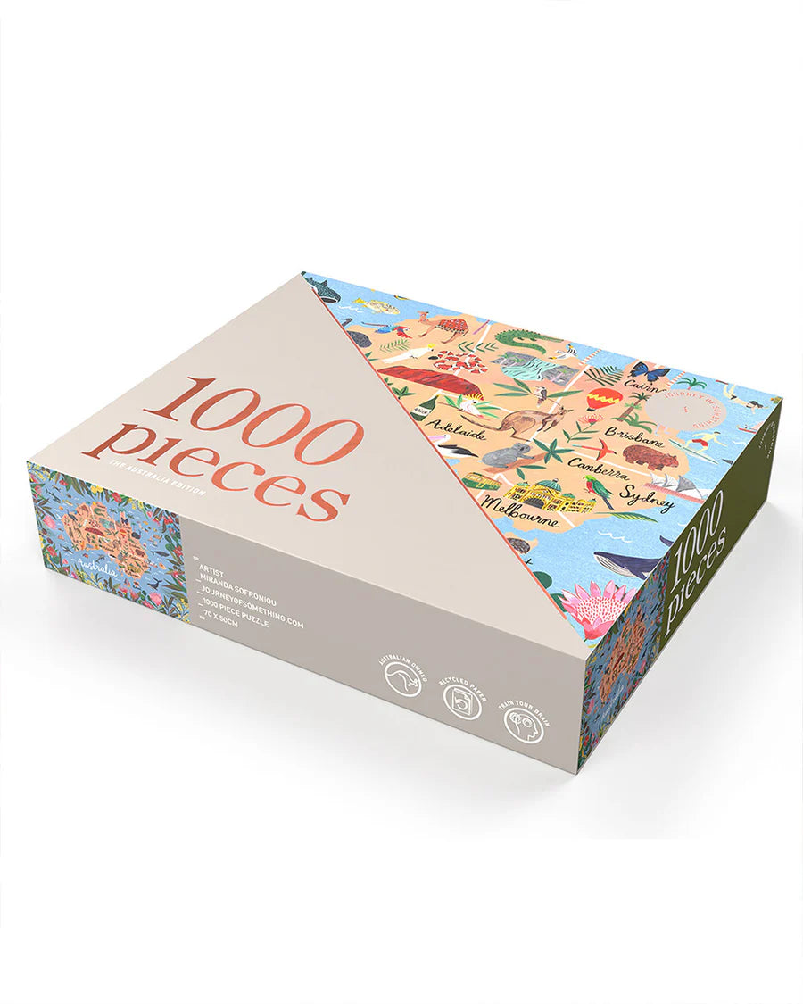 JOURNEY OF SOMETHING PUZZLE - THE AUSTRALIA EDITION- 1000 PIECE