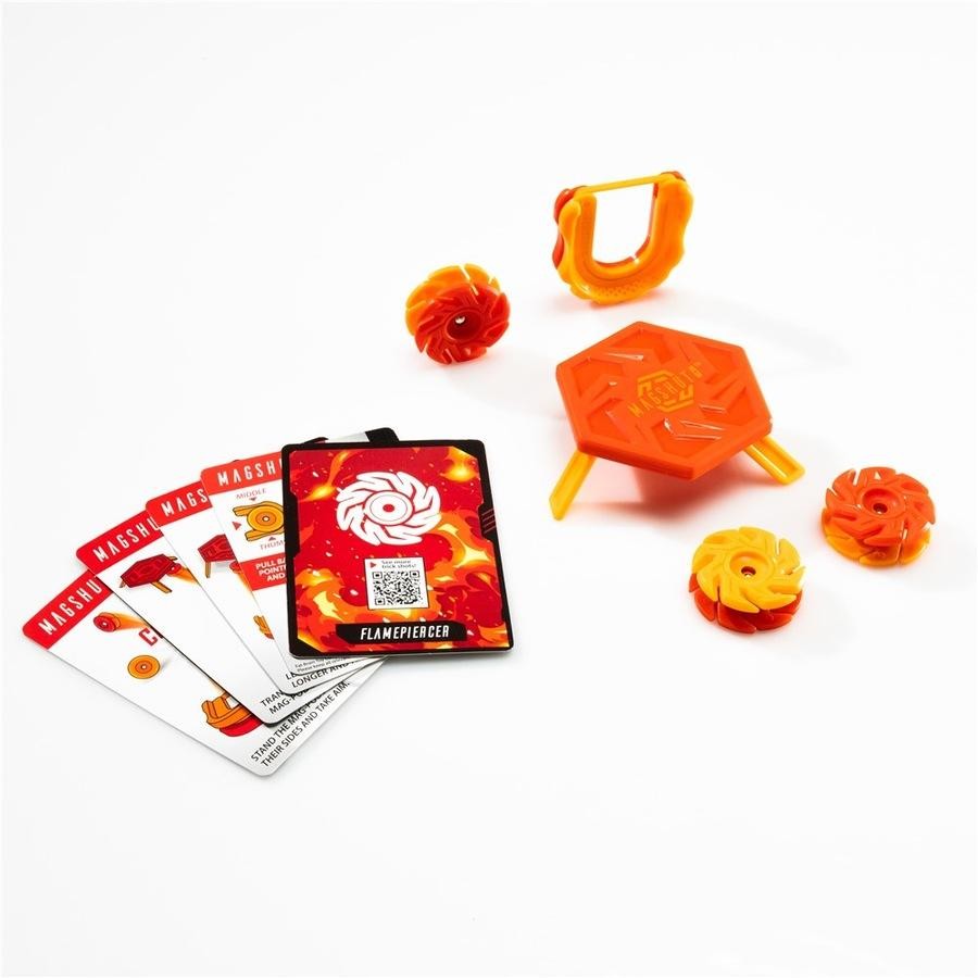 FAT BRAIN TOYS - MAGSHUTO MAG-KIT - FLAMEPIERCER