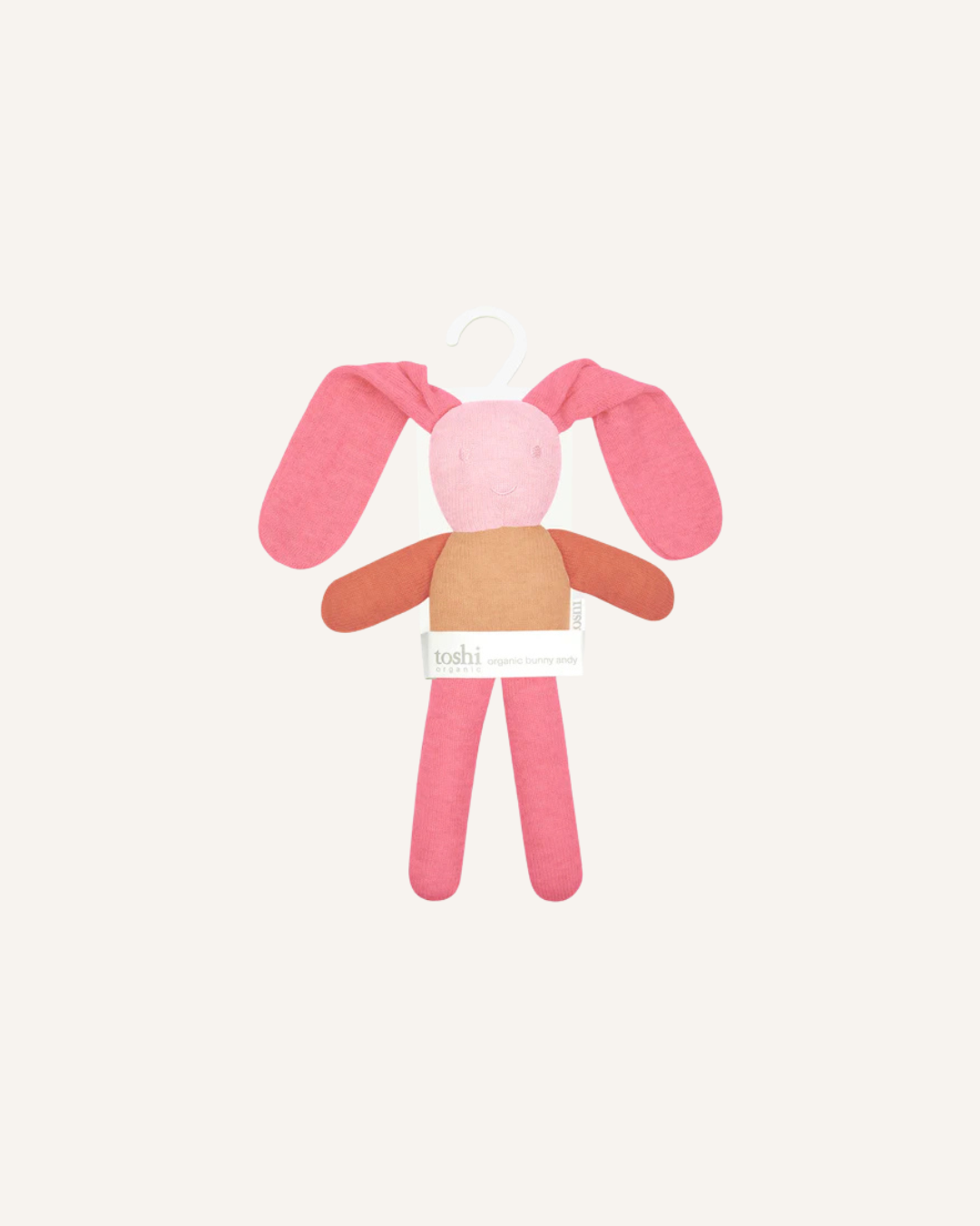 TOSHI ORGANIC COTTON BUNNY - MISTY ROSE