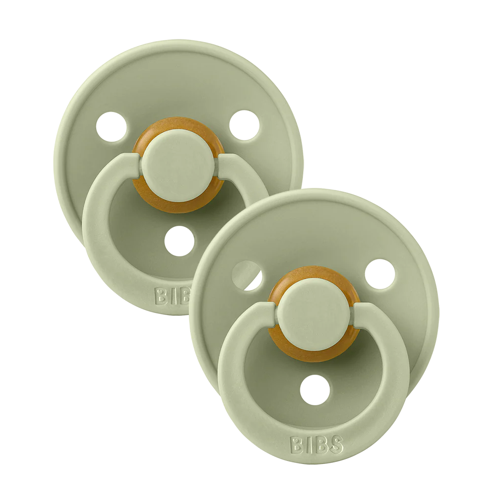 BIBS DUMMIES -SIZE 2 SAGE