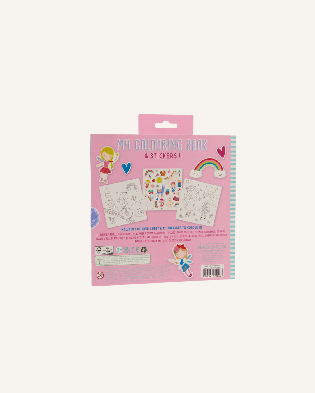 FLOSS & ROCK - MY STICKER & COLOURING BOOK - FAIRYTALE