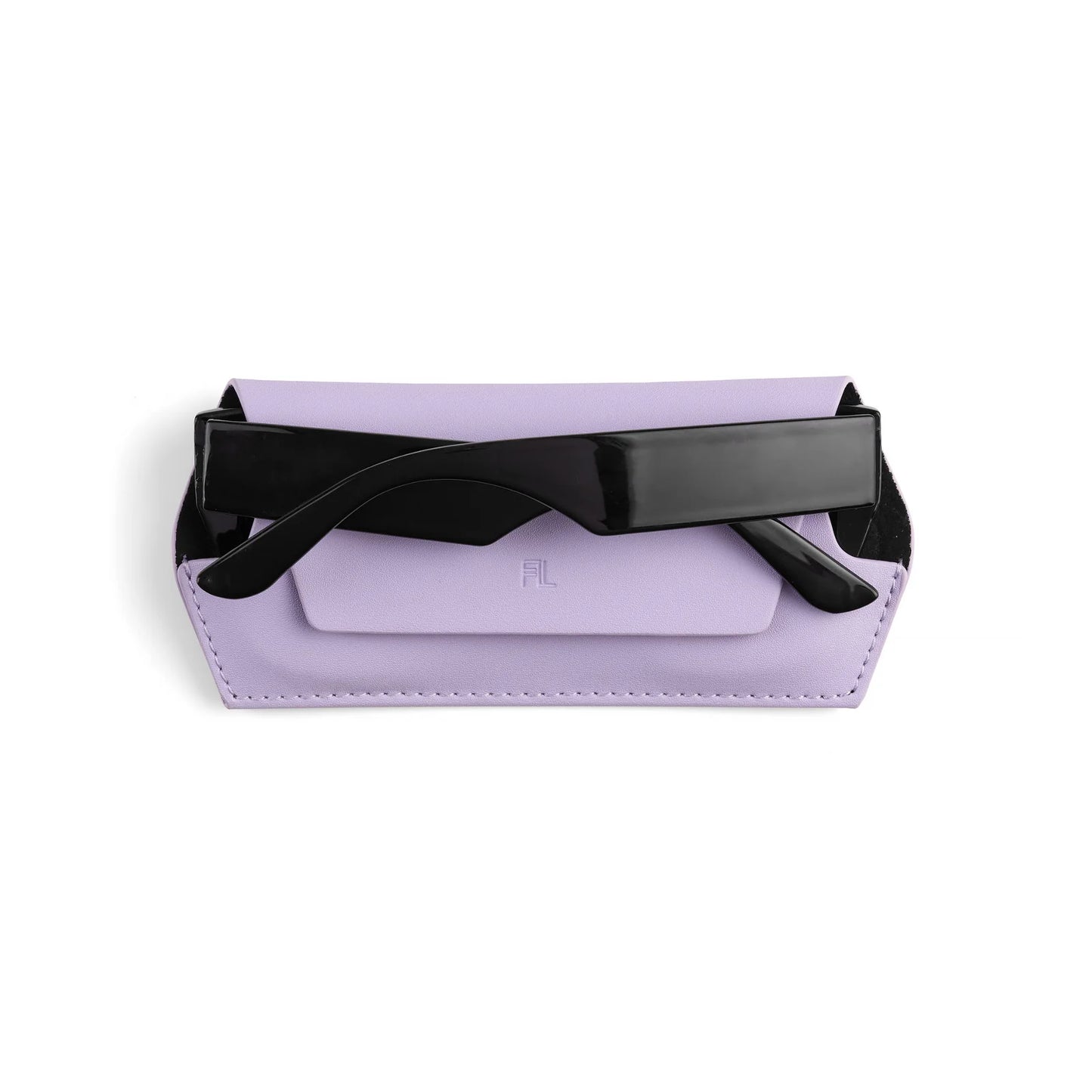 FOX AND LEO GLASSES CASE - LILAC