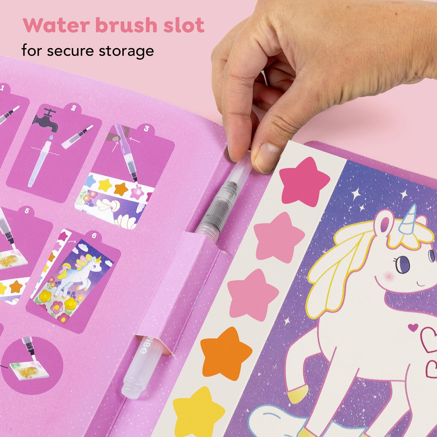 TIGERTRIBE - PAINT A PICTURE SET - UNICORN SKIES