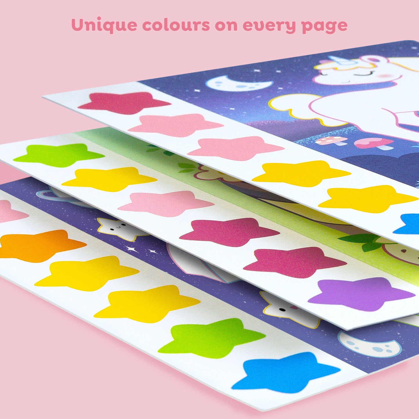 TIGERTRIBE - PAINT A PICTURE SET - UNICORN SKIES