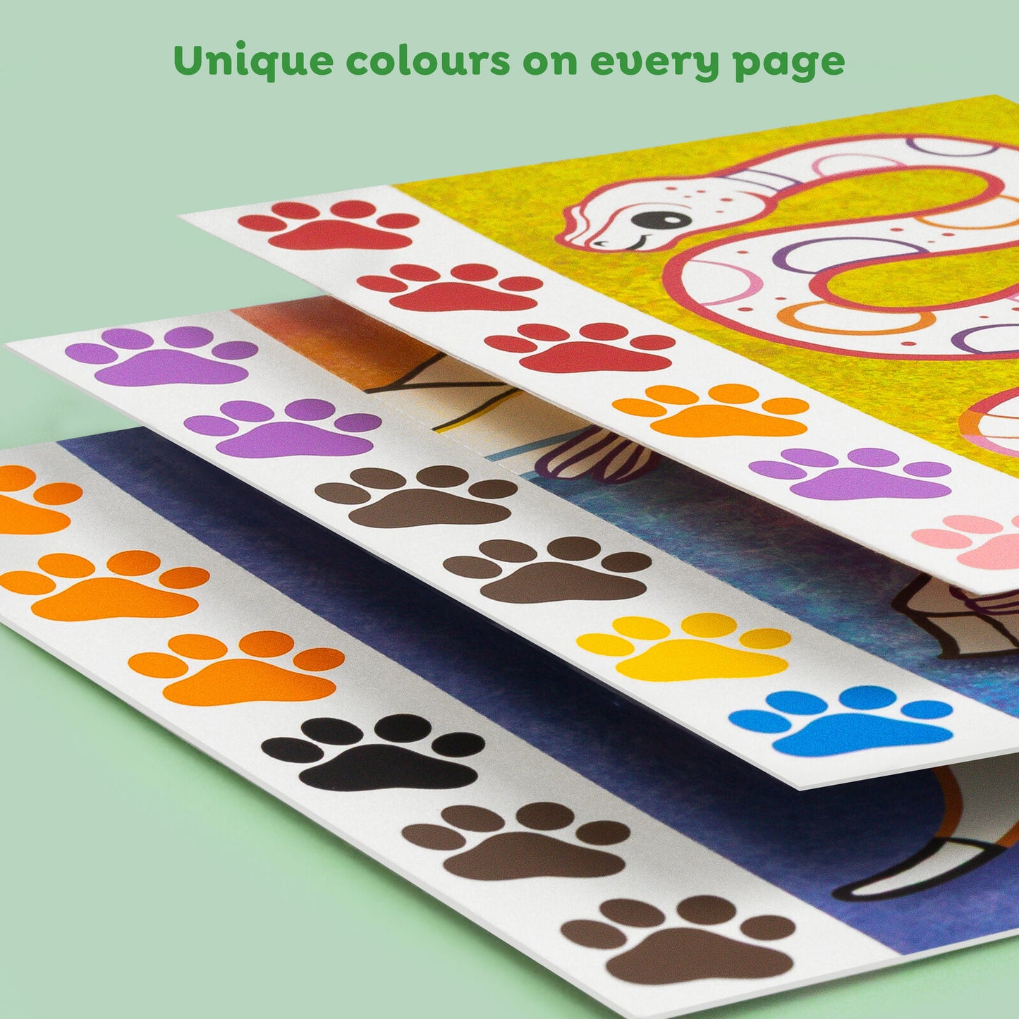 TIGERTRIBE - PAINT A PICTURE SET - WILD ANIMALS
