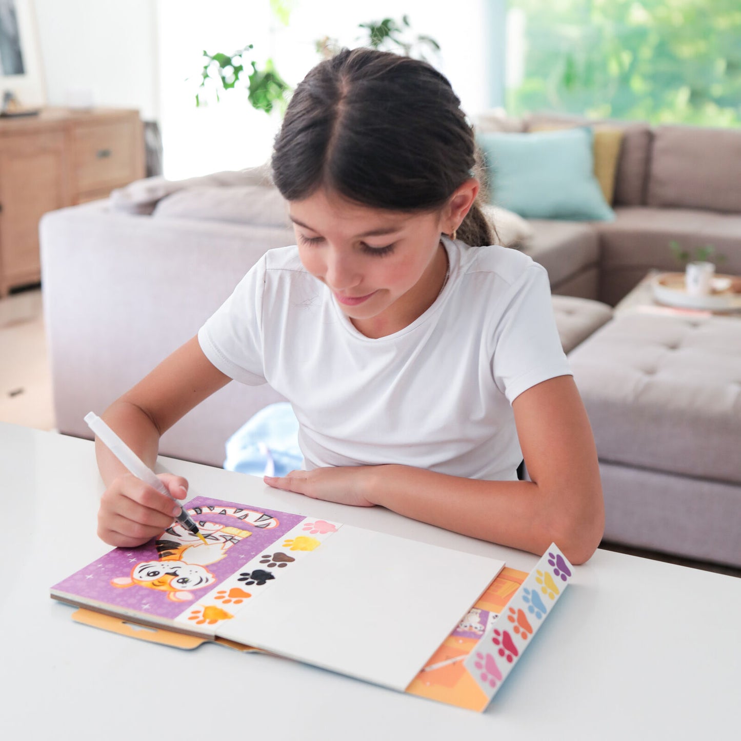 TIGERTRIBE - PAINT A PICTURE SET - WILD ANIMALS