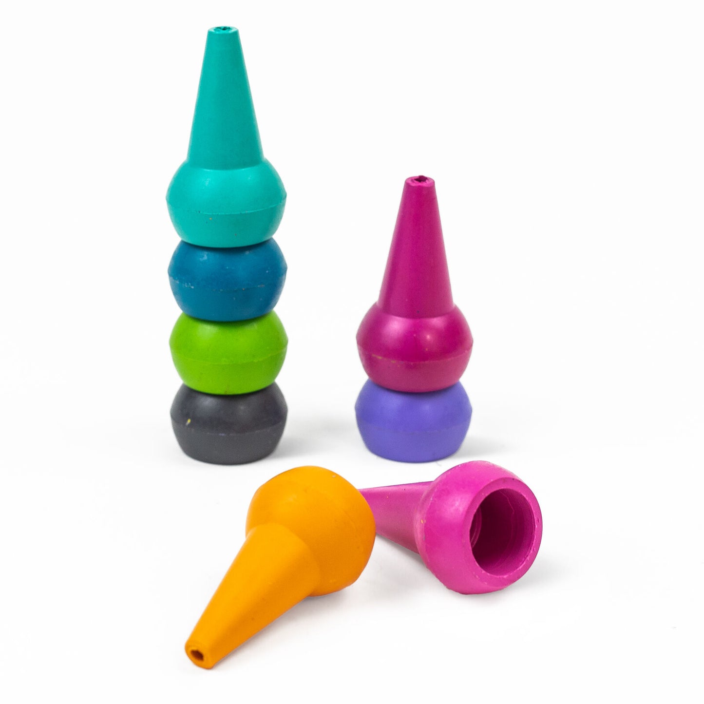 TIGERTRIBE - STATIONERY - STACKABLE CRAYONS - CANDY COLOURS