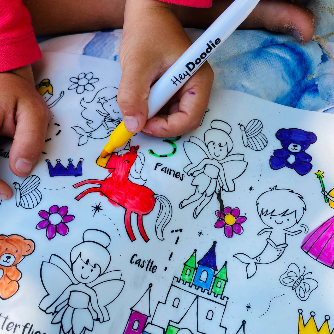 HEY DOODLE PLACEMAT - SUGAR & SPICE