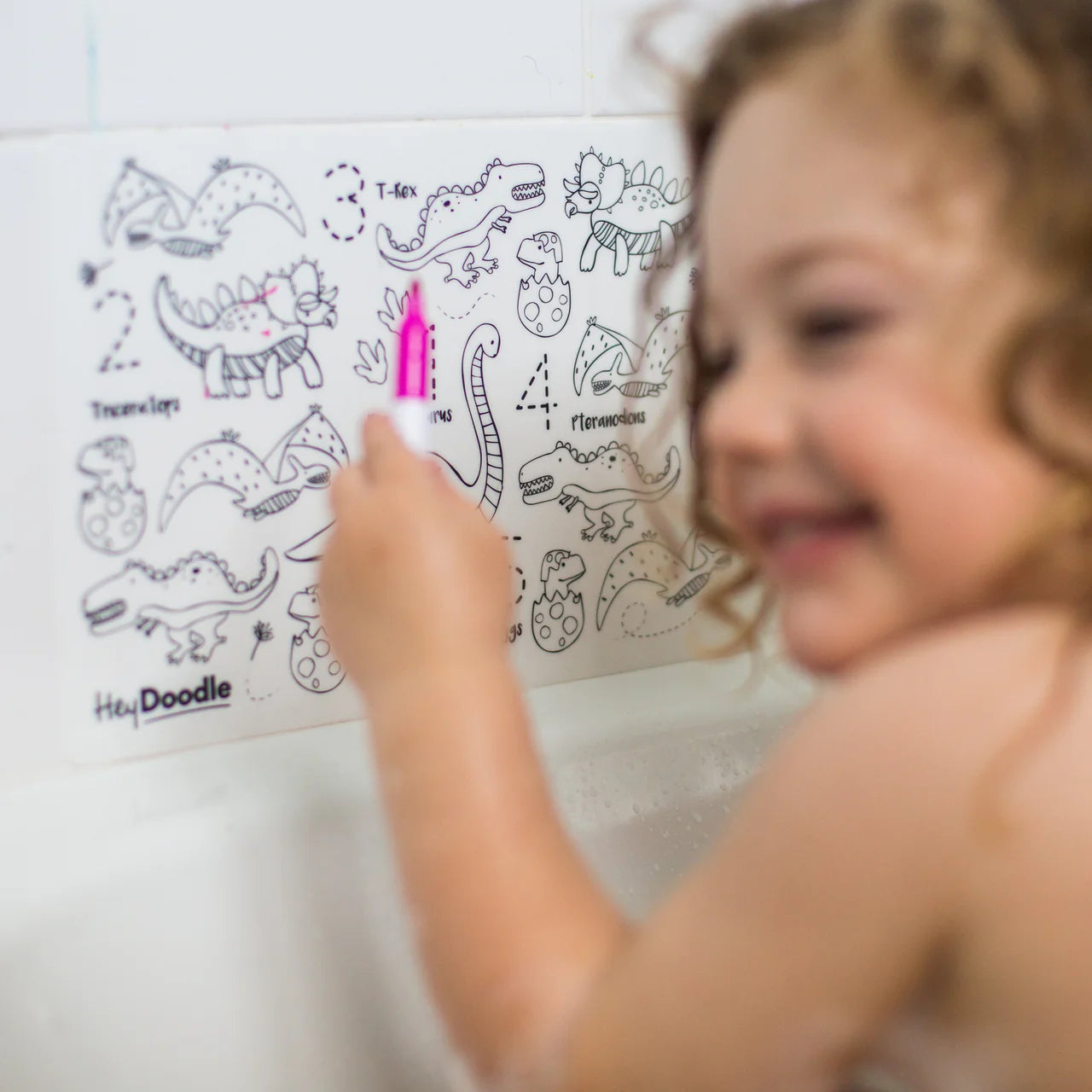 HEY DOODLE MINIMAT - DINOROAR