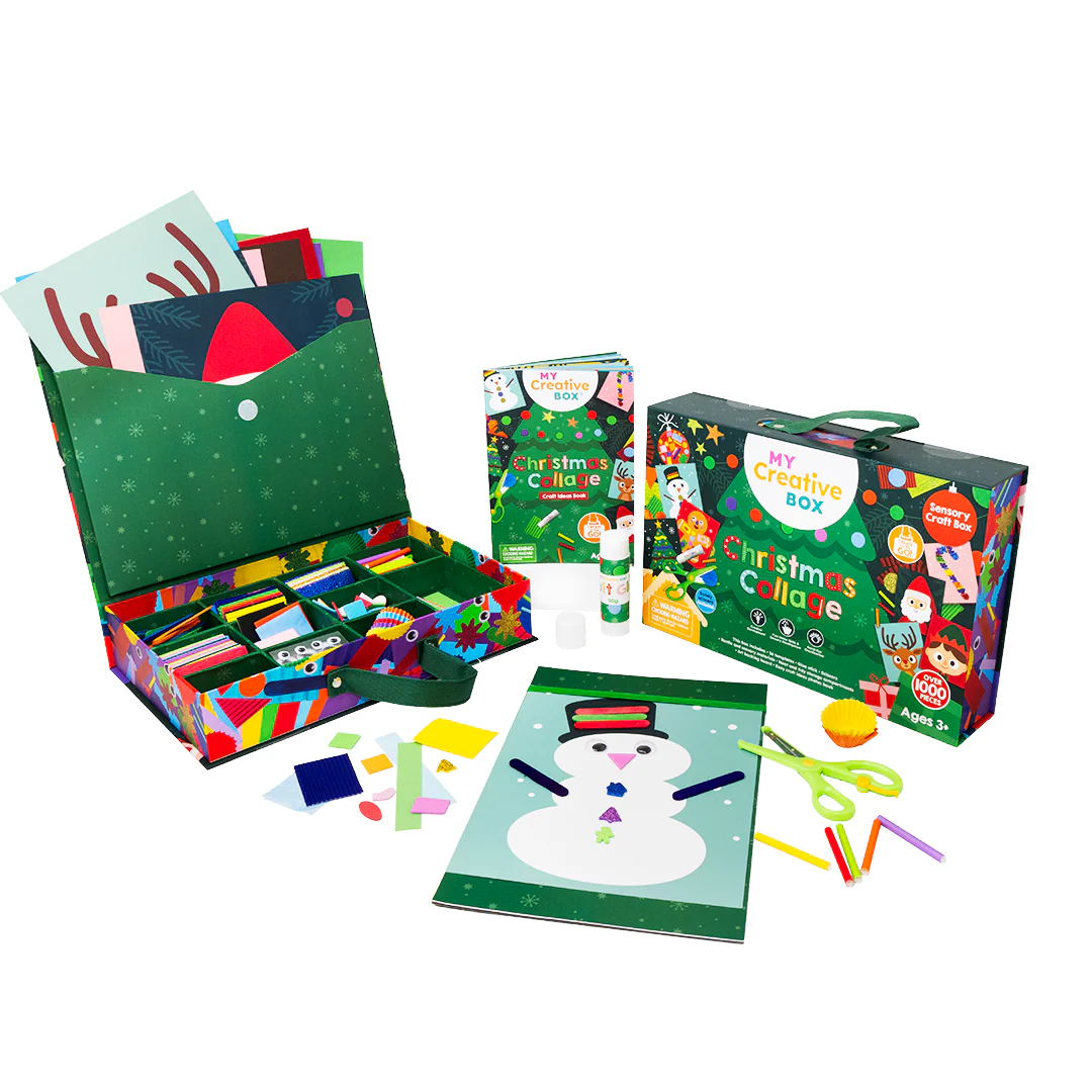 MY CREATIVE BOX - CHRISTMAS COLLAGE BOX