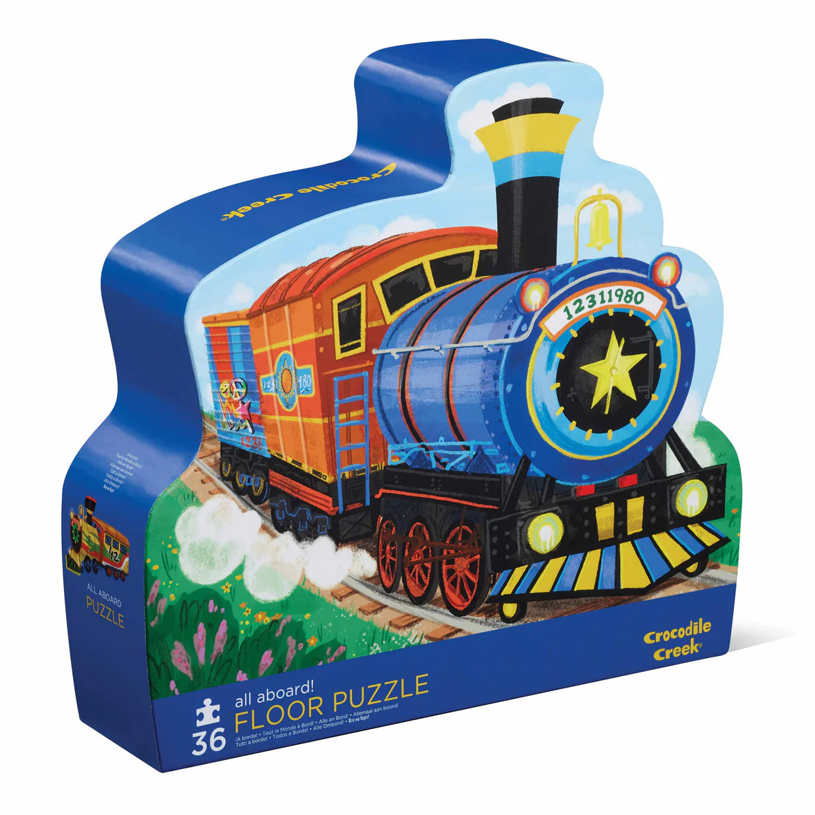 CROCODILE CREEK - CLASSIC FLOOR PUZZLE - 36 PIECE - ALL ABOARD