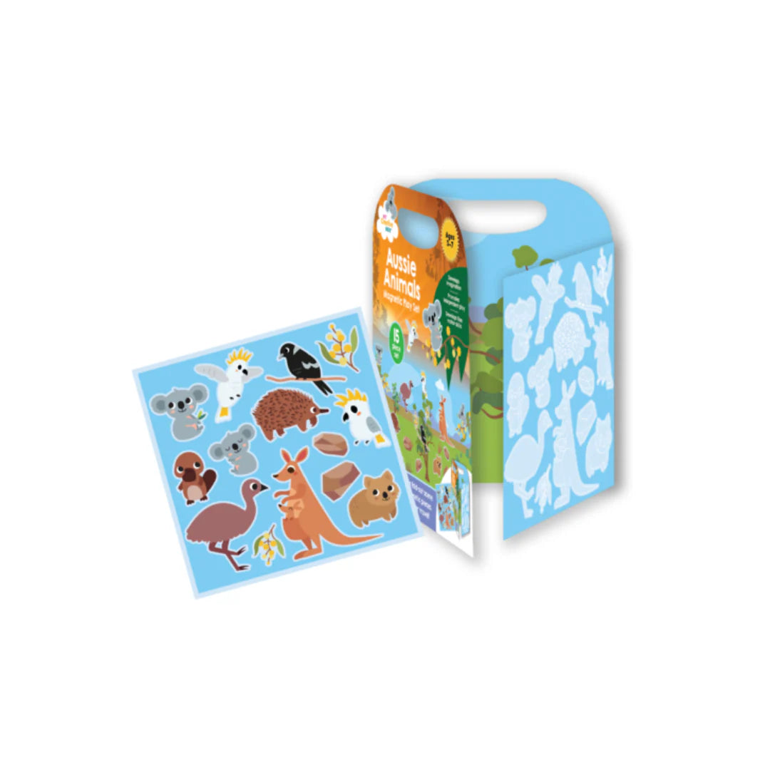 MY CREATIVE BOX - MAGNETIC PLAY SET - AUSSIE ANIMALS