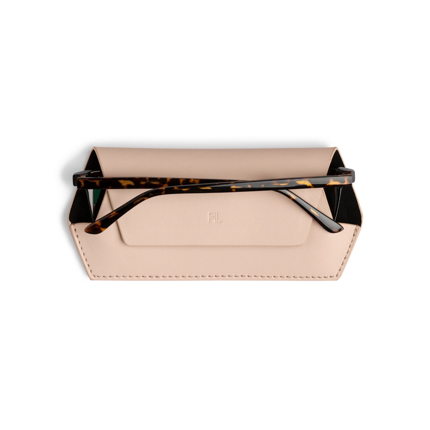 FOX AND LEO GLASSES CASE - BLUSH