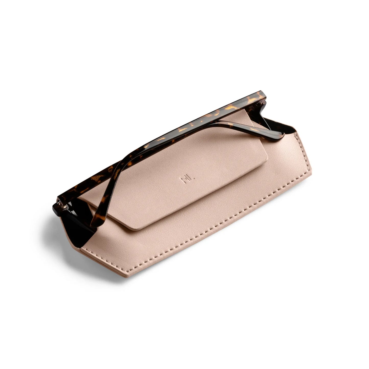 FOX AND LEO GLASSES CASE - BLUSH