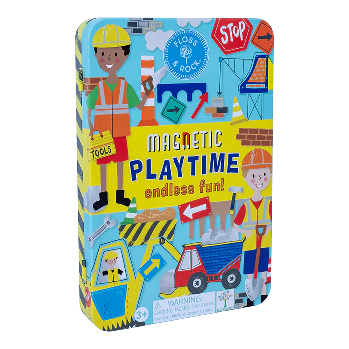 FLOSS & ROCK MAGNETIC PLAYTIME - CONSTRUCTION