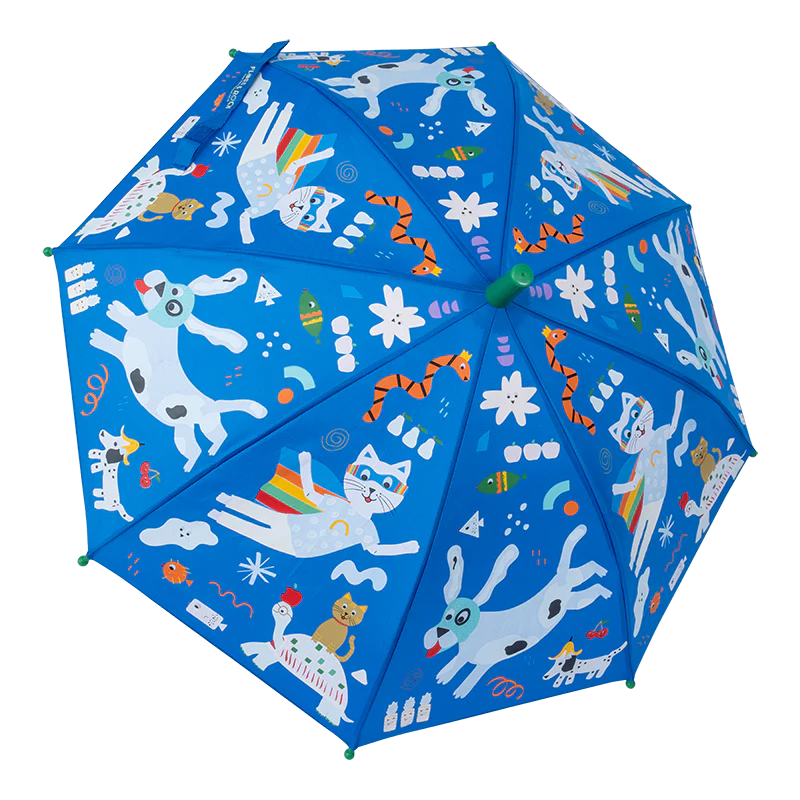 FLOSS & ROCK - COLOUR CHANGING UMBRELLA - PETS