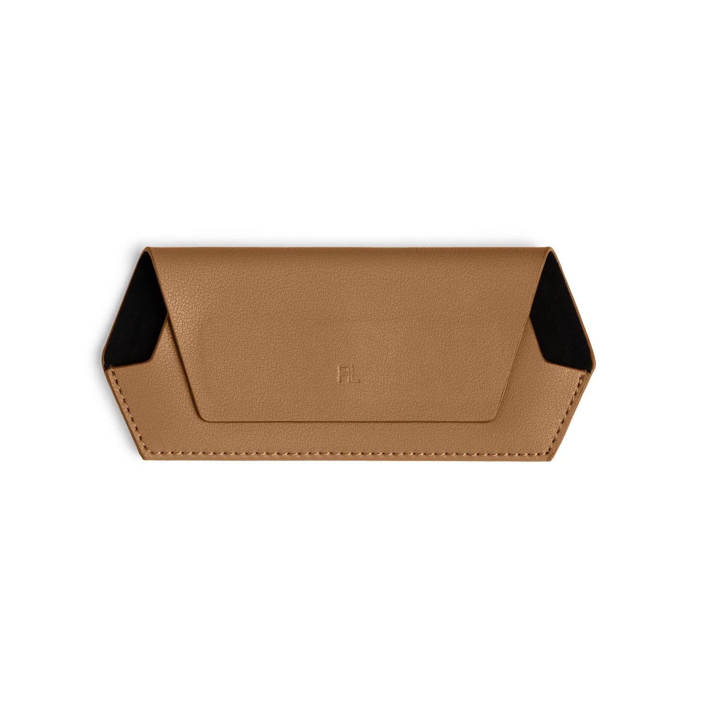 FOX AND LEO GLASSES CASE - TAN