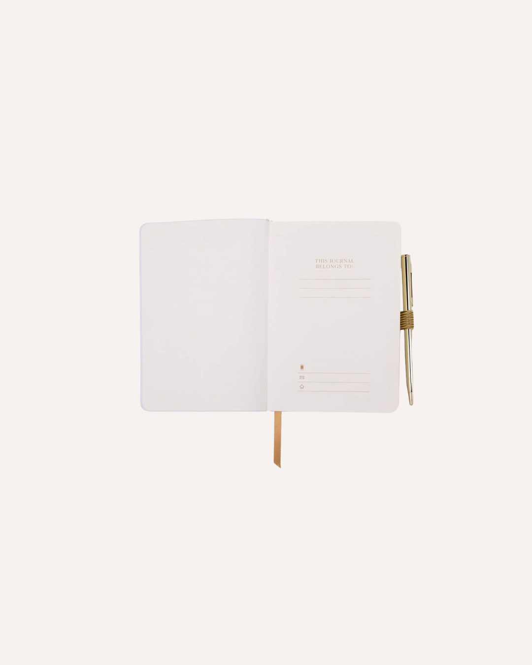 DESIGNWORKS INK - MINI GRATITUDE JOURNAL WITH PEN - HOT PINK