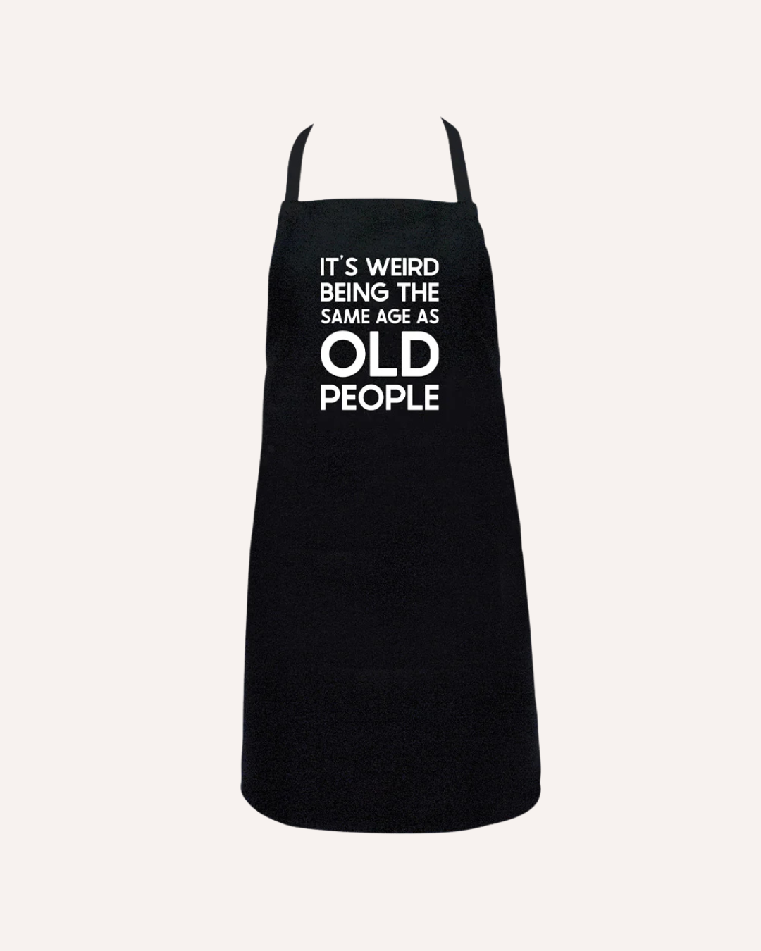 ANNABEL TRENDS SCREEN PRINT APRON - IT'S WEIRD...
