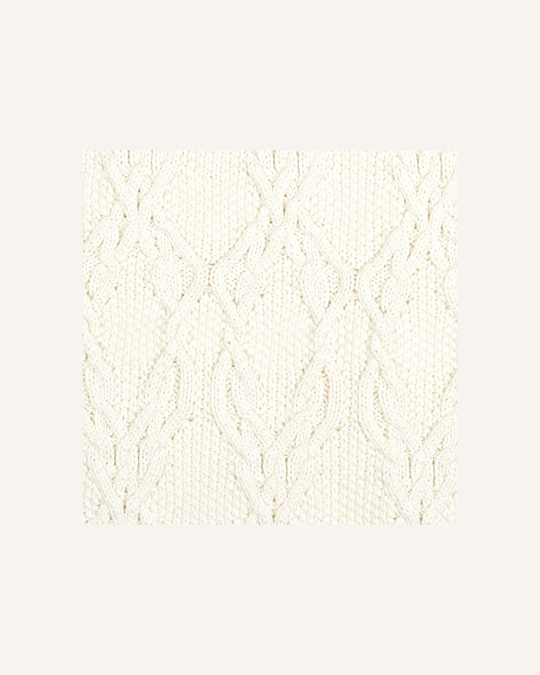 TOSHI - ORGANIC BABY BLANKET - CREAM