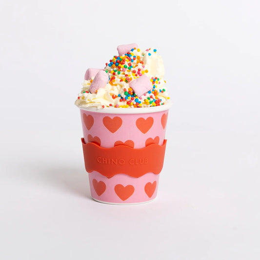 CHINO CLUB -8OZ KEEP CUP - HEARTS