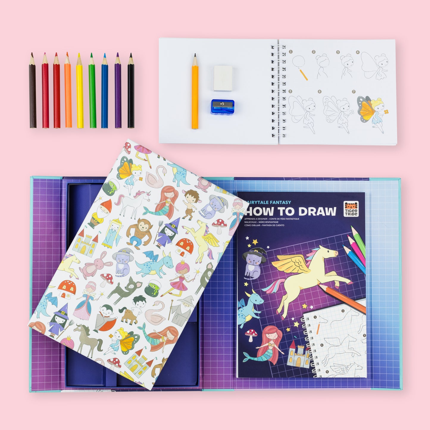 TIGERTRIBE HOW TO DRAW - FAIRYTALE FANTASY