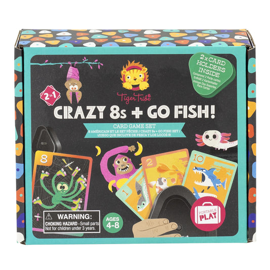 TIGERTRIBE - GAME -  CRAZY 8S + GO FISH