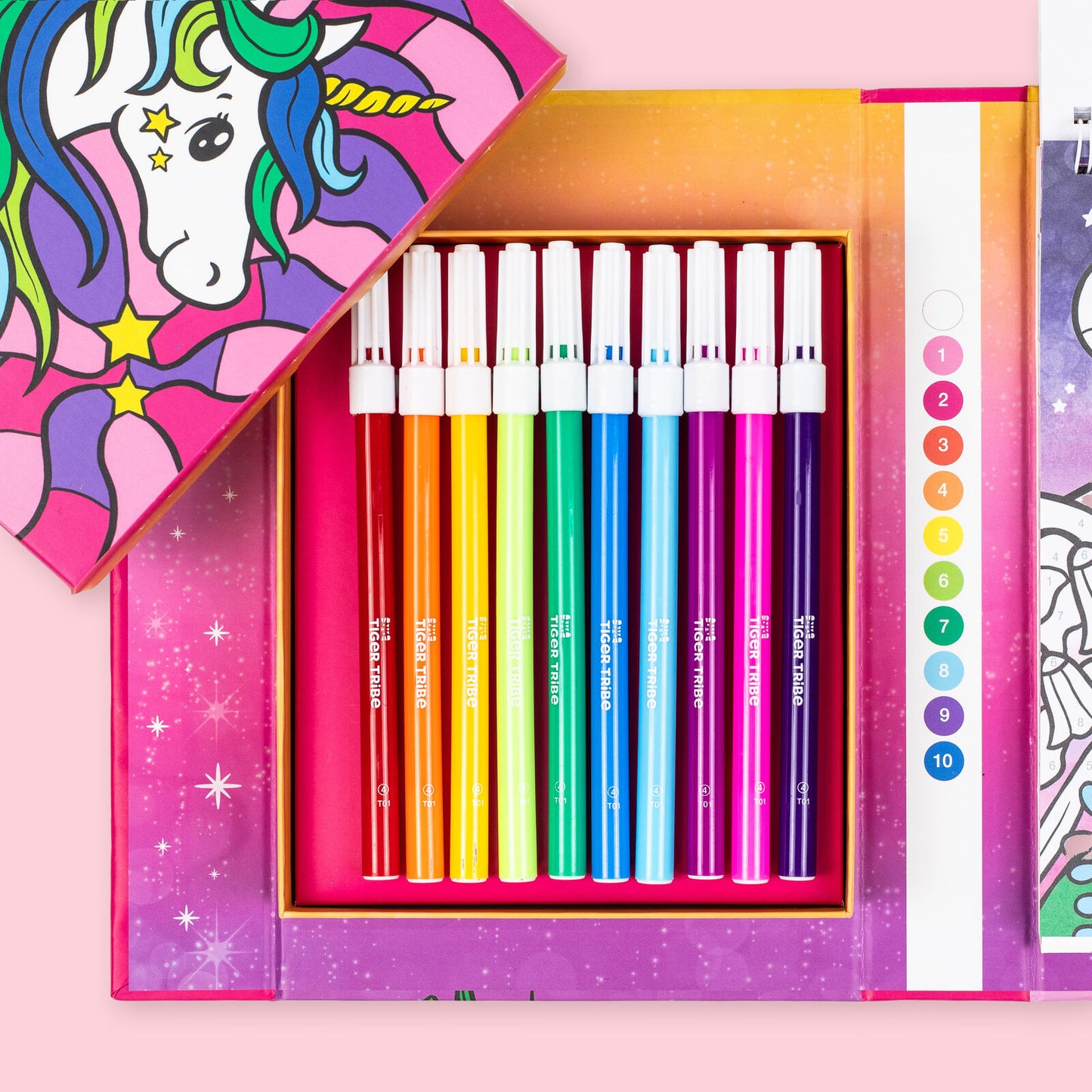 TIGERTRIBE - COLOUR BY NUMBERS - UNICORN DREAMING