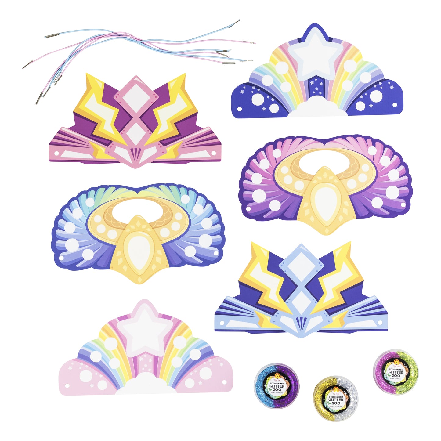TIGERTRIBE - CRAFT - GLITTER GOO - CROWNS