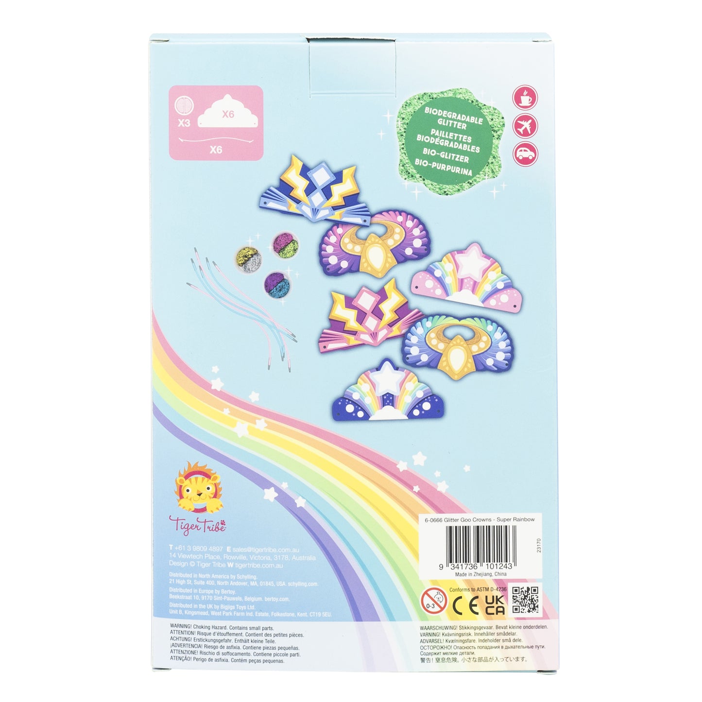 TIGERTRIBE - CRAFT - GLITTER GOO - CROWNS