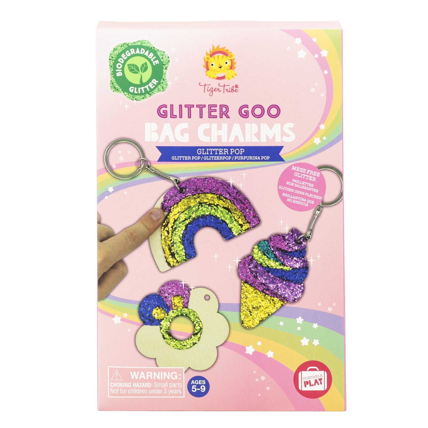 TIGERTRIBE - CRAFT - GLITTER GOO - BAG CHARMS