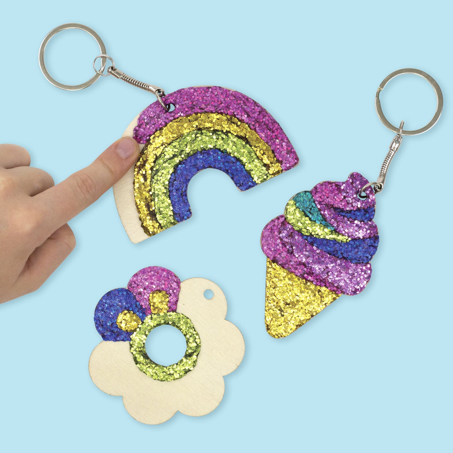 TIGERTRIBE - CRAFT - GLITTER GOO - BAG CHARMS