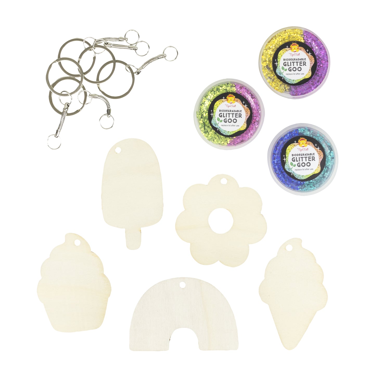 TIGERTRIBE - CRAFT - GLITTER GOO - BAG CHARMS