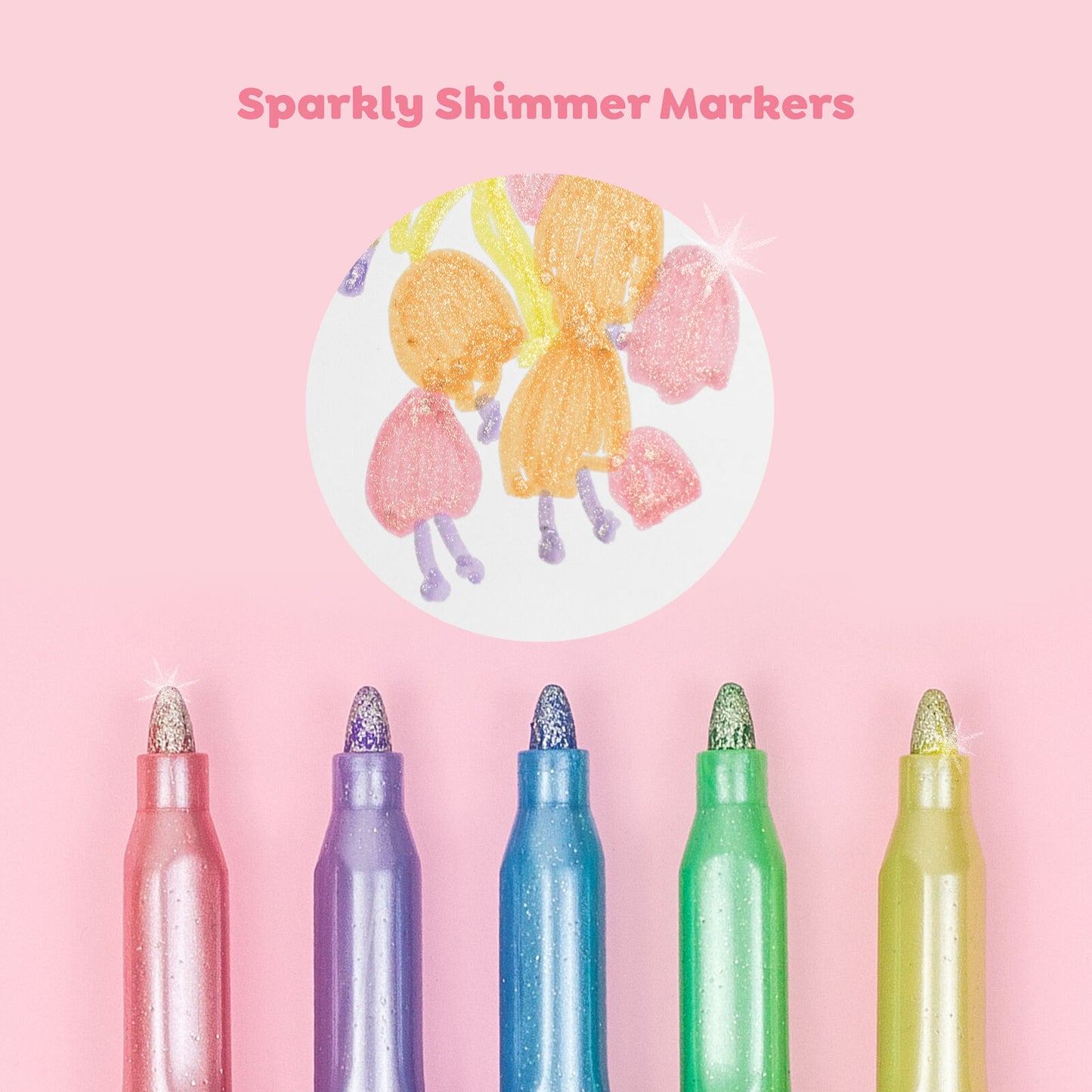 TIGERTRIBE - STATIONERY - SHIMMER MARKERS