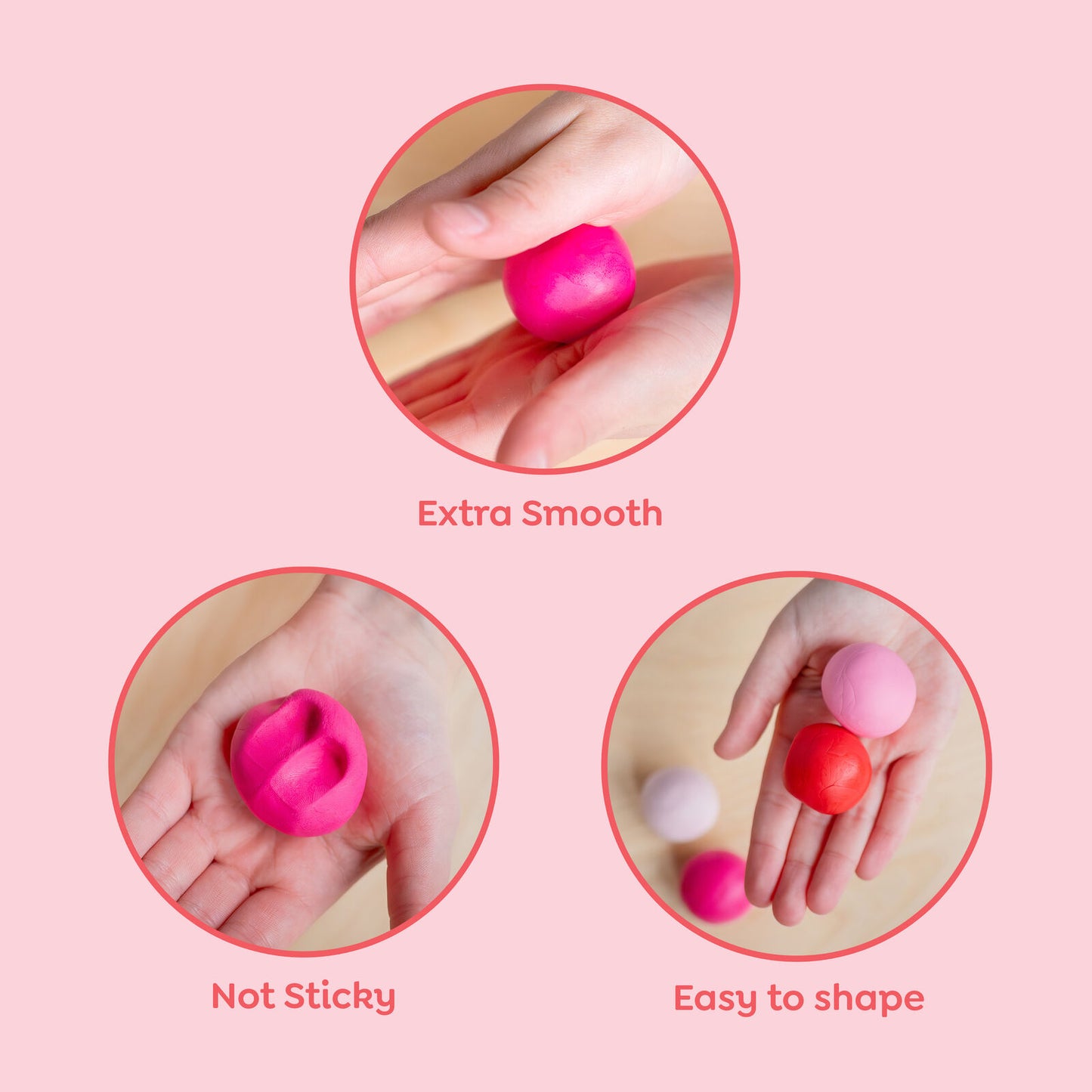 TIGERTRIBE SUPER CLAY - SUNET PINK + RED