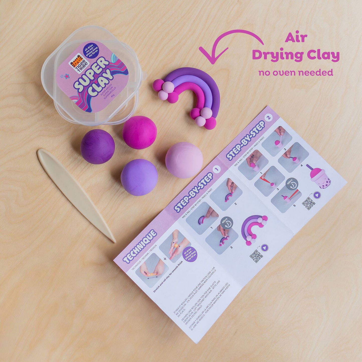 TIGERTRIBE SUPER CLAY - TWILIGHT PURPLES