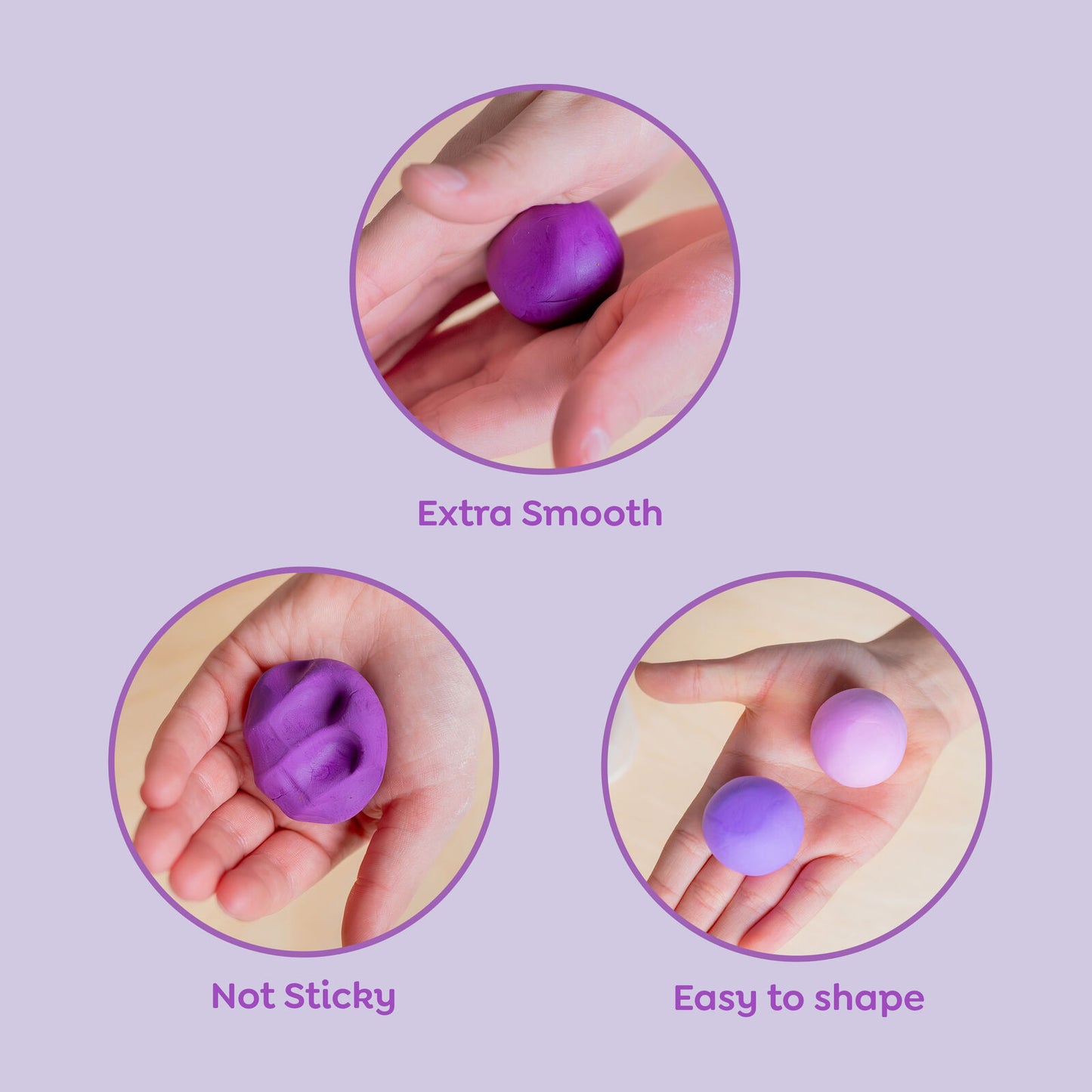TIGERTRIBE SUPER CLAY - TWILIGHT PURPLES