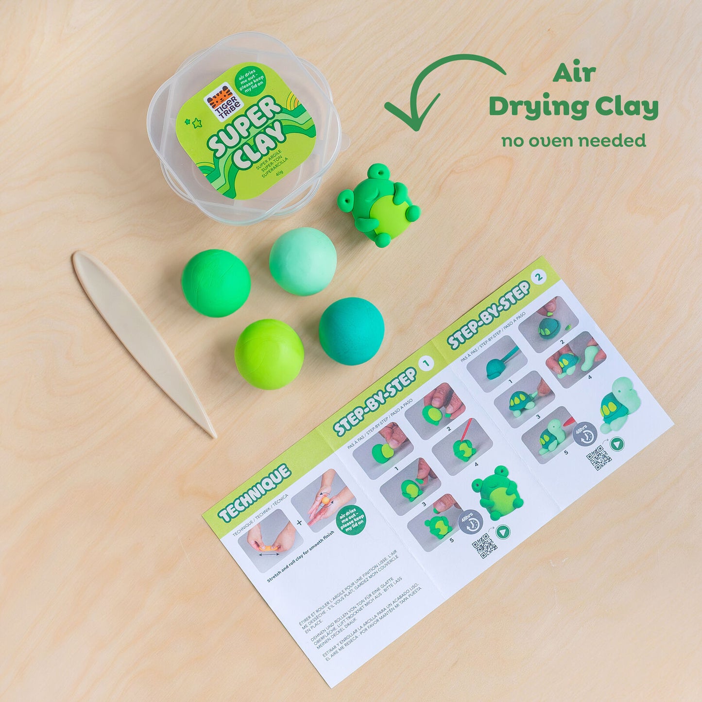 TIGERTRIBE SUPER CLAY - JUNGLE GREENS