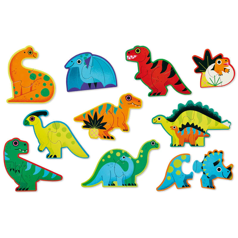 CROCODILE CREEK PUZZLE - LET'S BEGIN BEGINNER PUZZLE - DINOS
