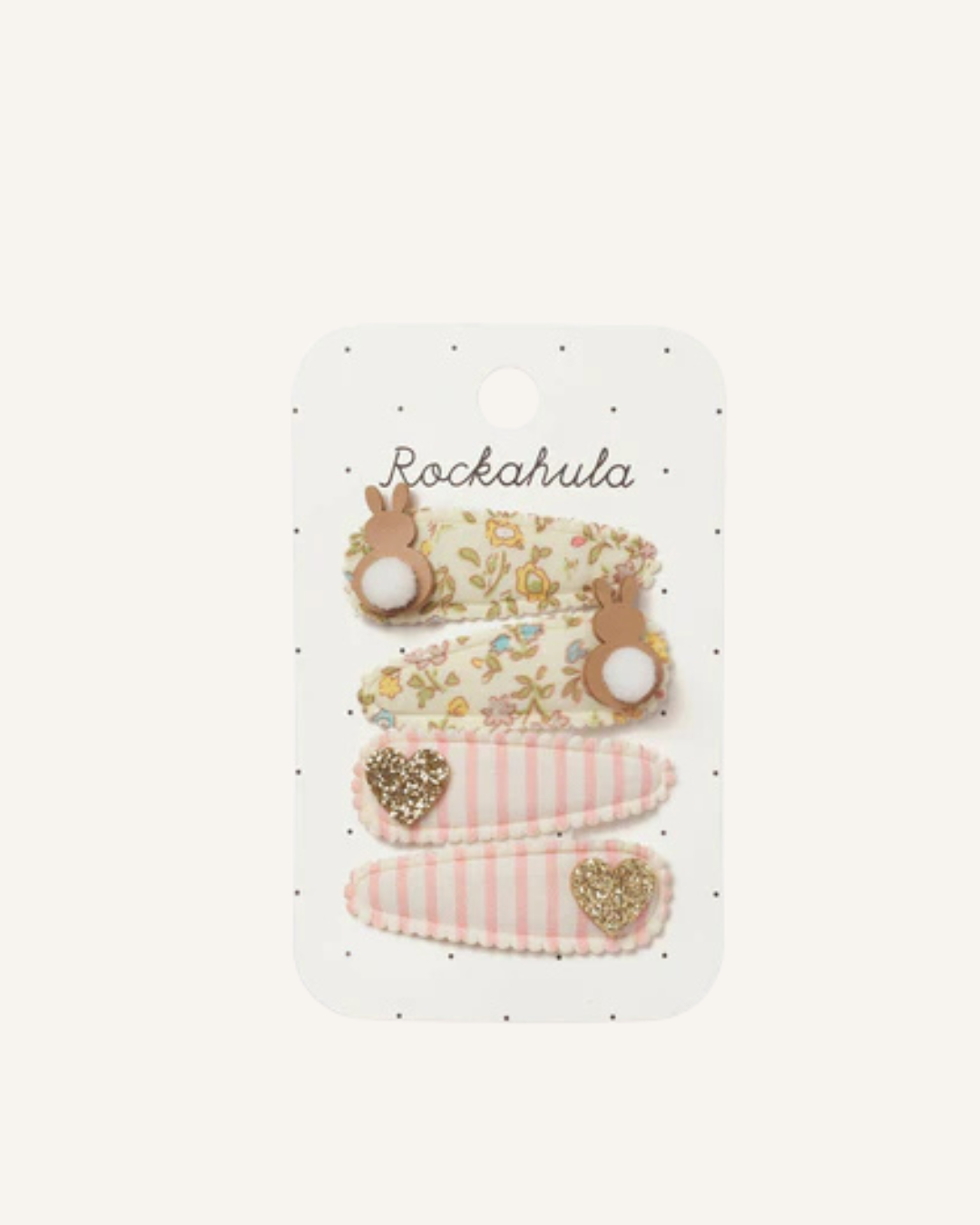 ROCKAHULA - PETAL BUNNY FABRIC CLIP SET