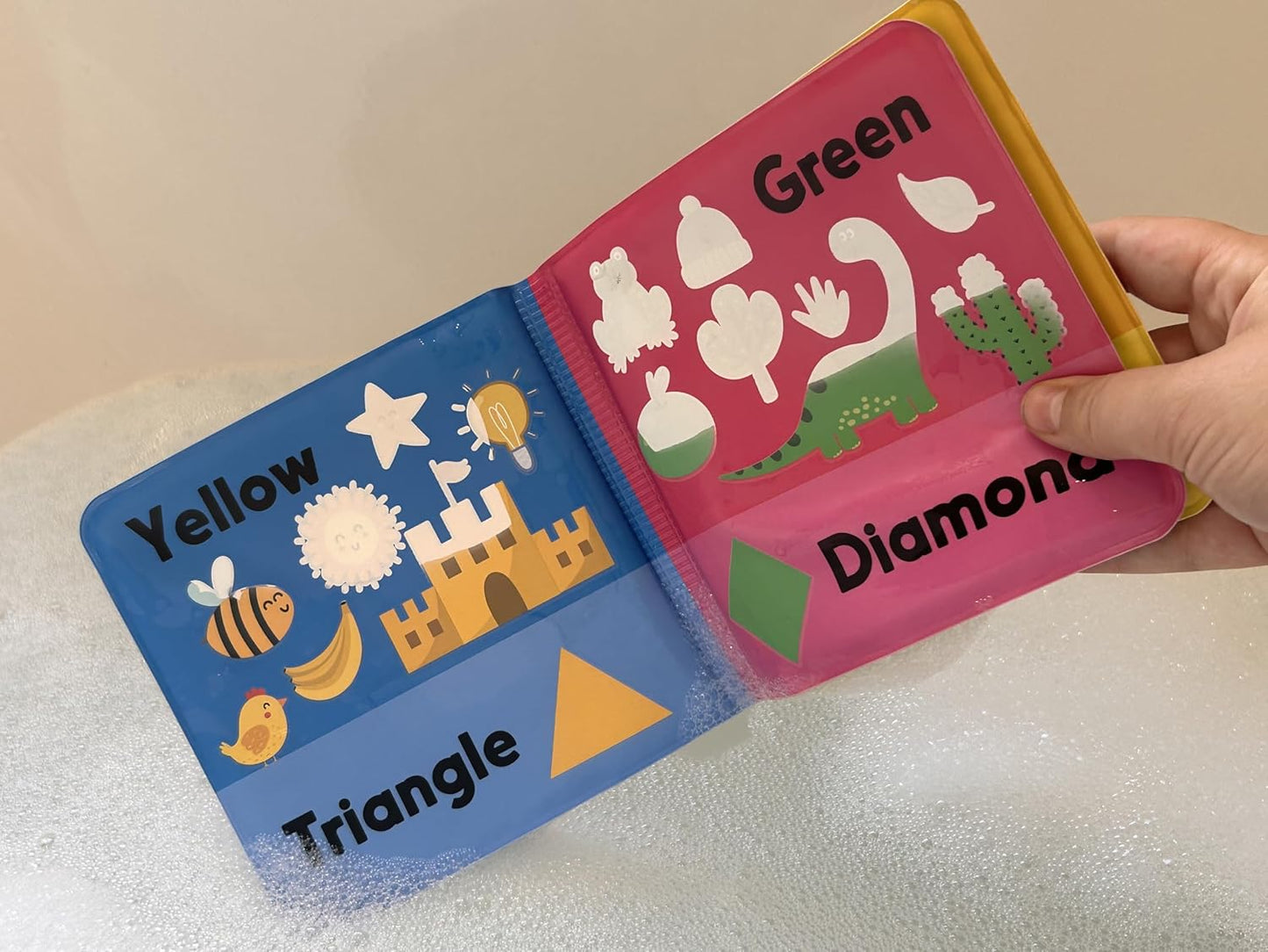 BUDDY & BARNEY MAGIC COLOUR CHANGING BOOK - SHAPES & COLOURS