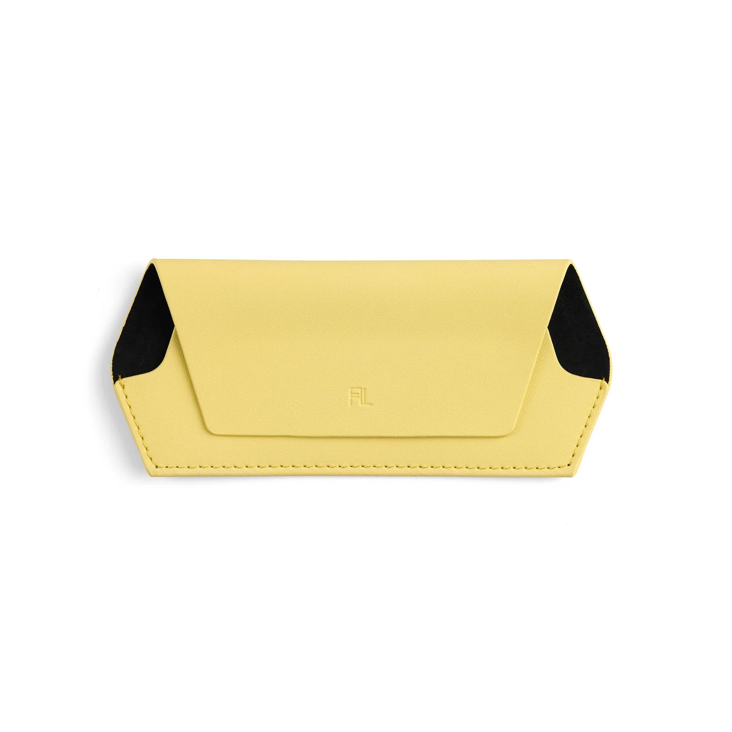 FOX AND LEO GLASSES CASE - YELLOW