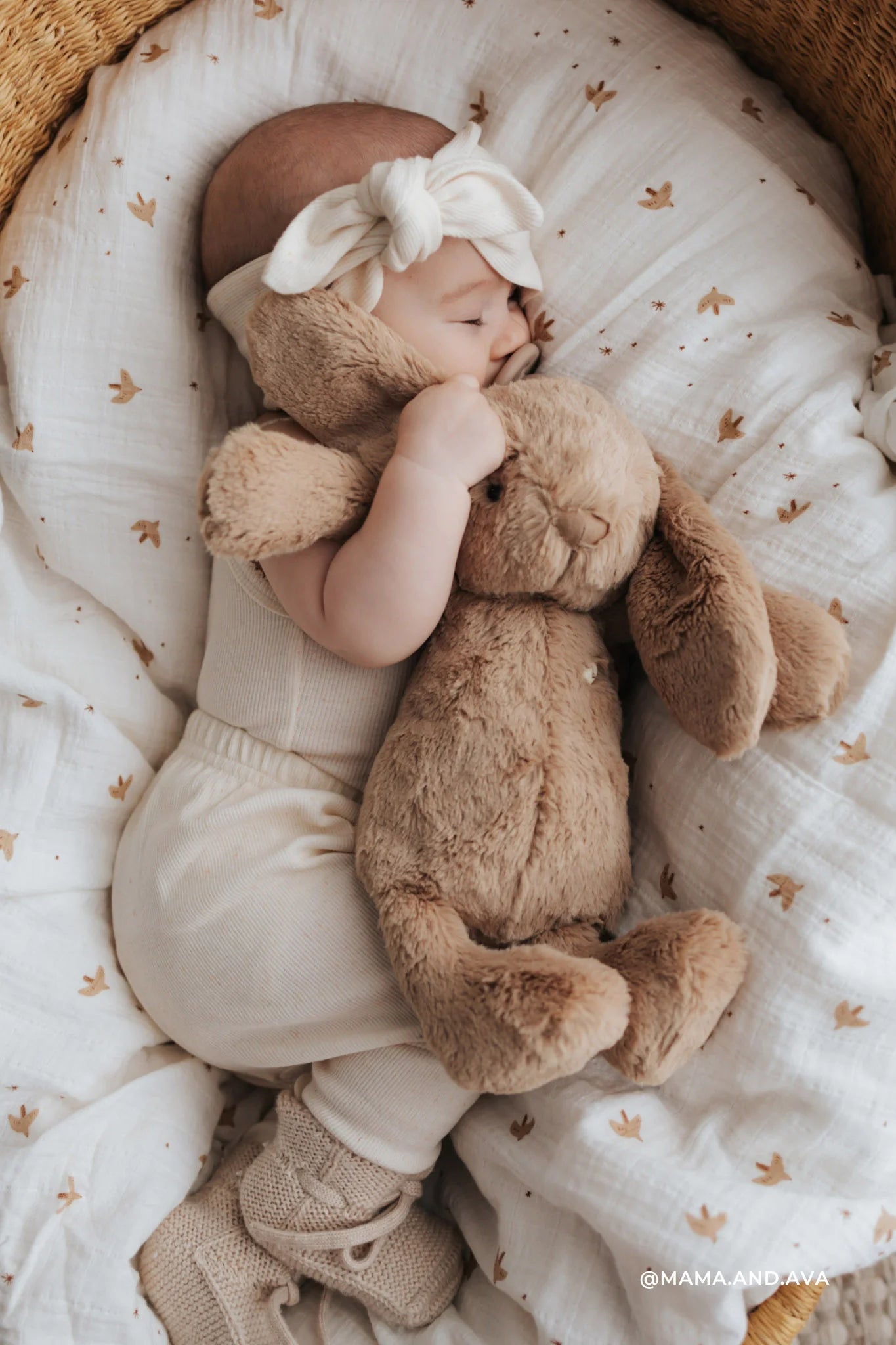 JAMIE KAY SNUGGLE BUNNIES - PENELOPE THE BUNNY - CARAMEL