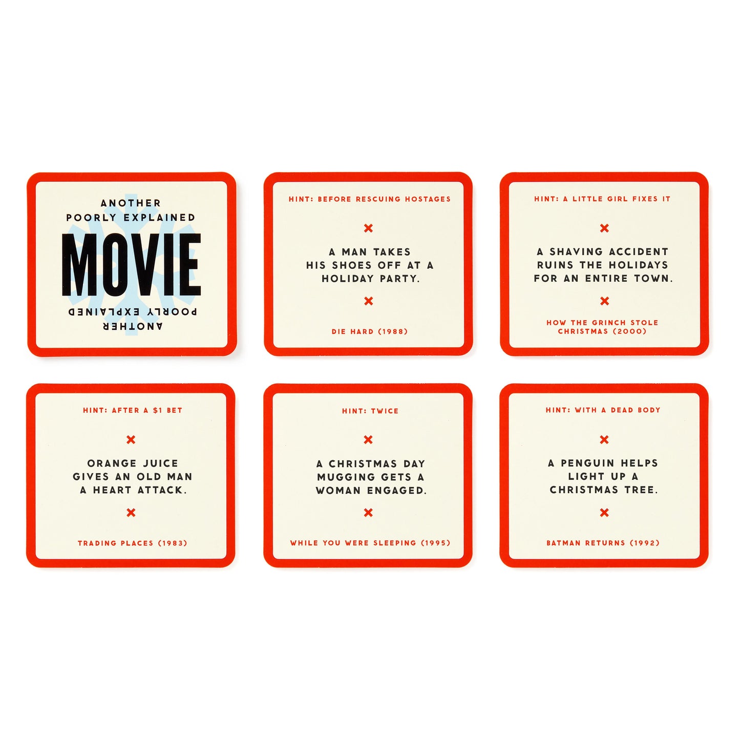 FESTIVE POORLY EXPLAINED MOVIES - HOLIDAY EDITION