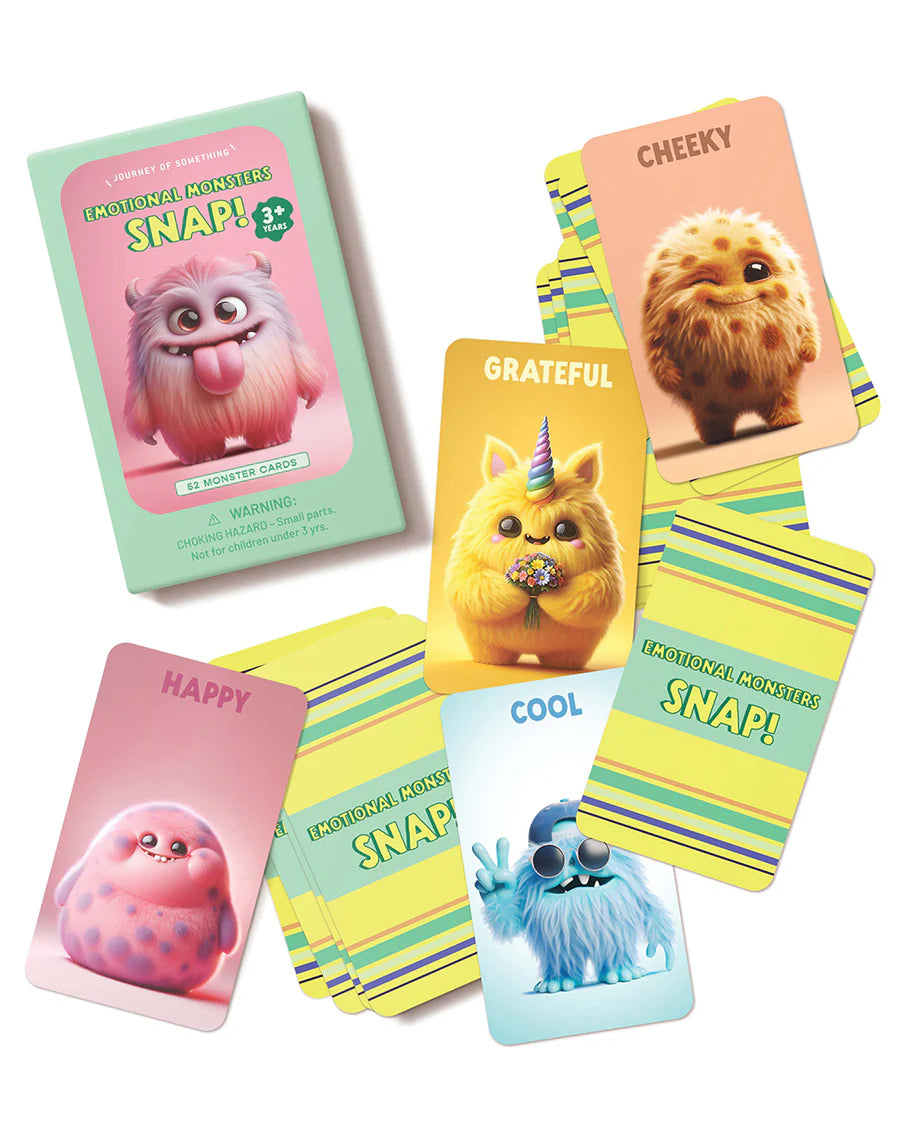 JOURNEY OF SOMETHING - SNAP CARD GAME - EMOTIONAL MONSTERS