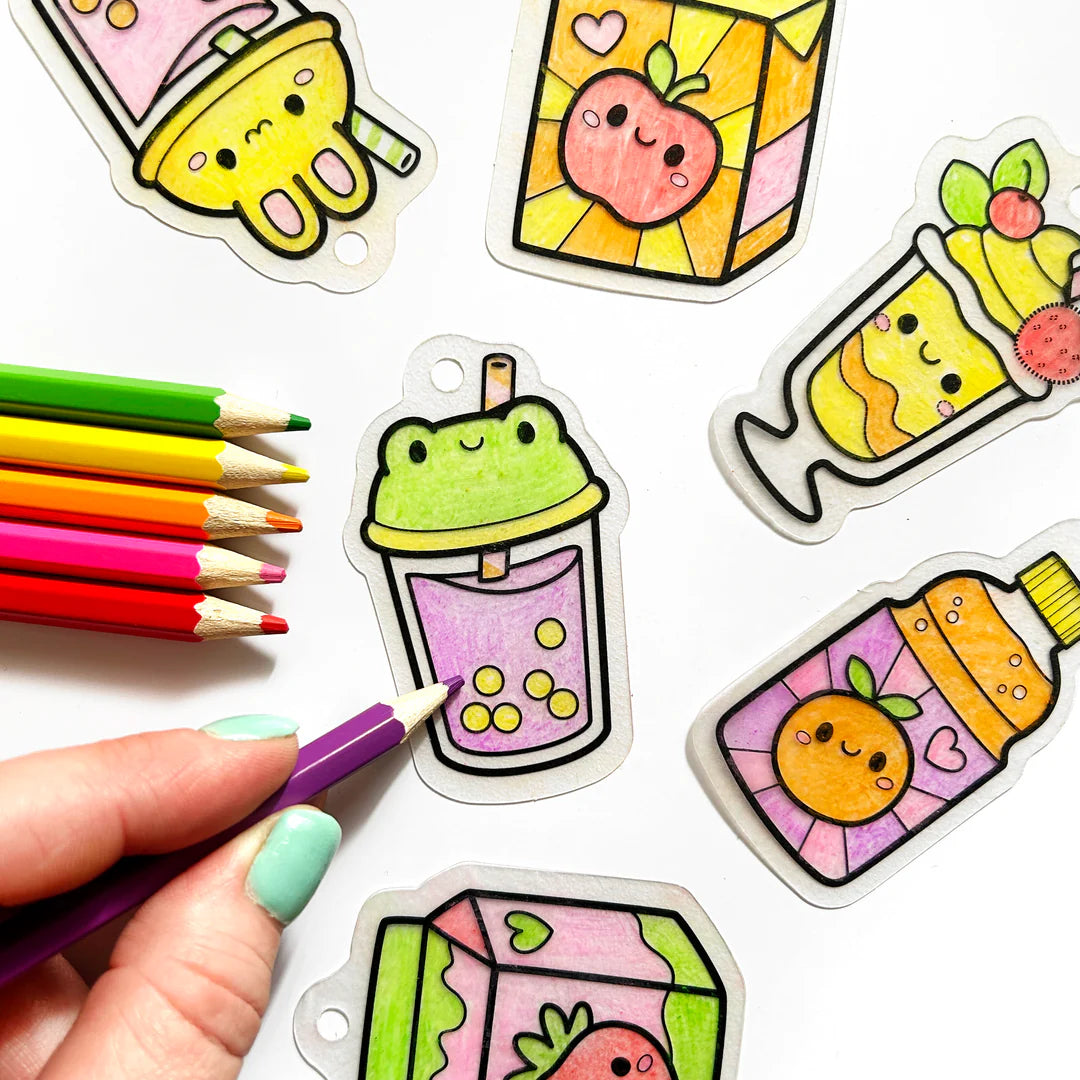 TIGERTRIBE - SHRINKORAMA CHARM BRACELET - KAWAII DRINKS